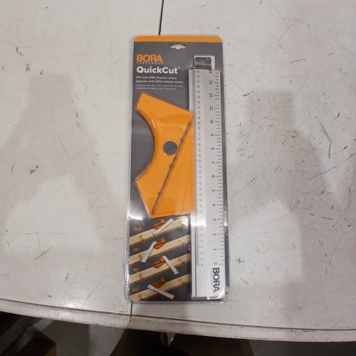 BORA QUICKCUT COMBINATION CIRCULAR SAW CUTTING GUIDE -16" -ORANGE/SILVER (MODEL:530416) image 2