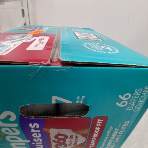 66PK PAMPERS CRUISERS 360° DIAPERS - SIZE 7 - MULTICOLOURED image 3