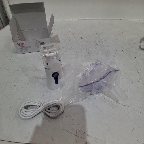 4PC HANDHELD MESH NEBULIZER FOR ADULTS AND KIDS - BLUE image 2