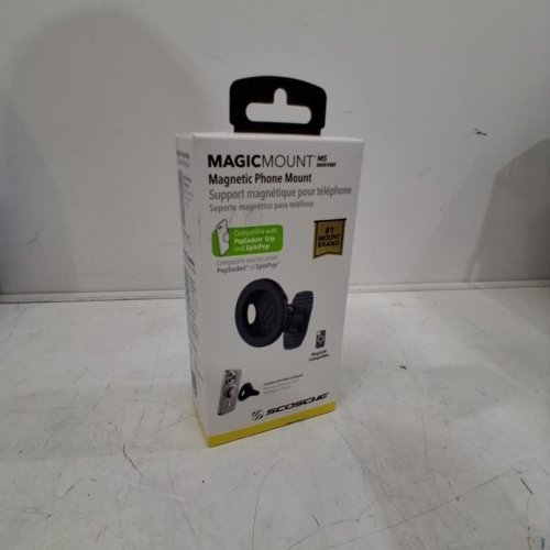 SCOSCHE MAGICMOUNT MAGNETIC PHONE MOUNT - COMPATIBLE WITH MAGSAFE - BLACK (MODEL:SMS2DV) image 2