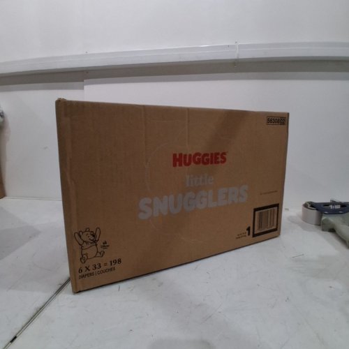 198PK HUGGIES LITTLE SNUGGLERS BABY DIAPERS - SIZE 1 (UP TO 14LB) - DISNEY WINNIE THE POOH (MODEL: 56308) image 2
