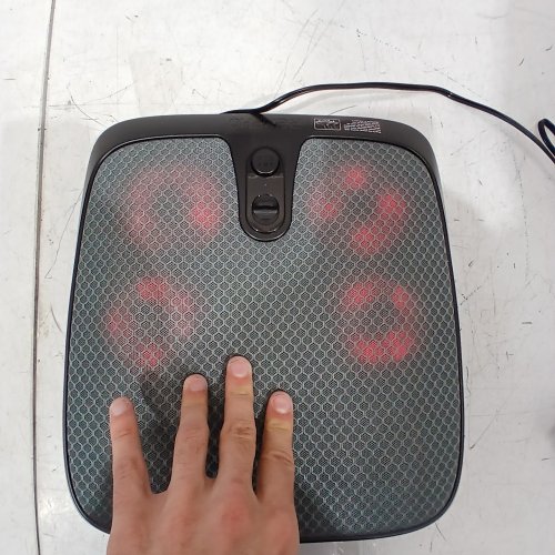 RENPHO SOLHEEL SLIM FOOT MASSAGER MAT WITH HEAT & KNEADING - 13" X 12" - BLACK (MODEL: R-WMF04) image 2
