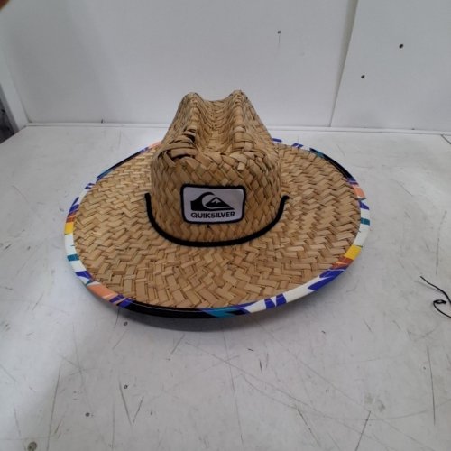 QUIKSILVER OUTSIDER WOVEN SUN HAT - L/XL - TAN / MULTICOLOUR (STYLE: AQYHA04585) image 2