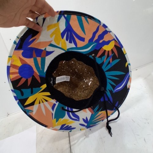 QUIKSILVER OUTSIDER WOVEN SUN HAT - L/XL - TAN / MULTICOLOUR (STYLE: AQYHA04585) image 5