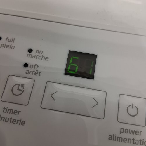 MIDEA EASYDRY DEHUMIDIFIER - 50 PT - WHITE (MODEL: MAD50P1AWSA) image 2