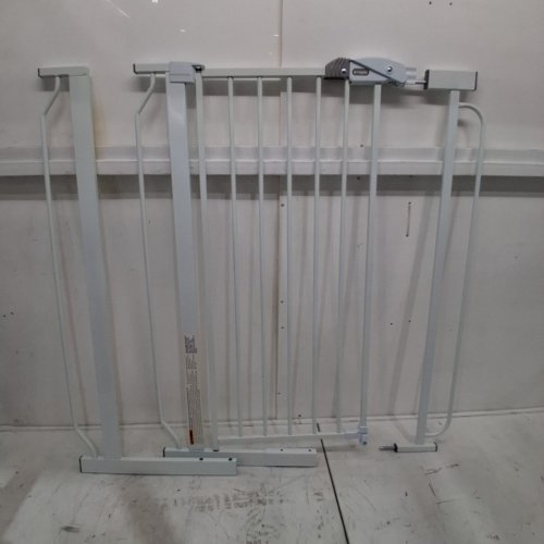 REGALO EASY STEP WALK-THRU METAL SAFETY GATE - 36" X 29" - 36.5" - WHITE - (MODEL: 1166HDS) image 2