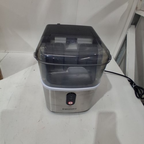 EUHOMY COUNTERTOP NUGGET ICE MAKER - MAKES 35LBS/DAY - STAINLESS STEEL ( MODEL: IM-15S) image 3