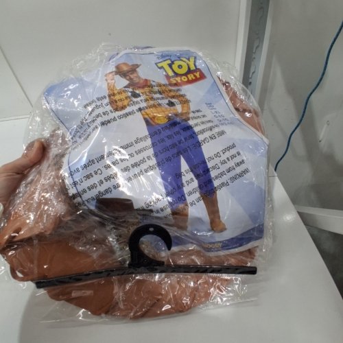 3PC MEN'S TOY STORY WOODY COSTUME, LG-XL image 2