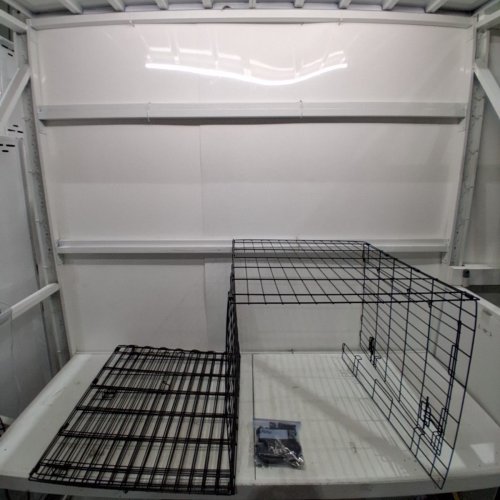8-PANEL HEAVY DUTY FOLDABLE IRON PET PLAYPEN - 24" X 30" (EACH PANEL) - BLACK image 2
