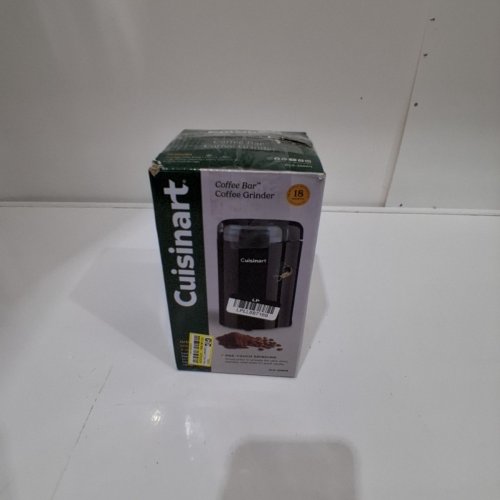 CUISINART STAINLESS STEEL COFFEE BAR GRINDER - 12 CUPS - BLACK (MODEL: DCG-20BKNC) image 5