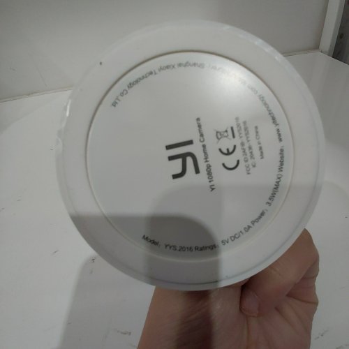 YI INDOOR SMART DETECTION HOME SECURITY CAMERA - 1080P - WHITE (MODEL: YHS.2016) image 3