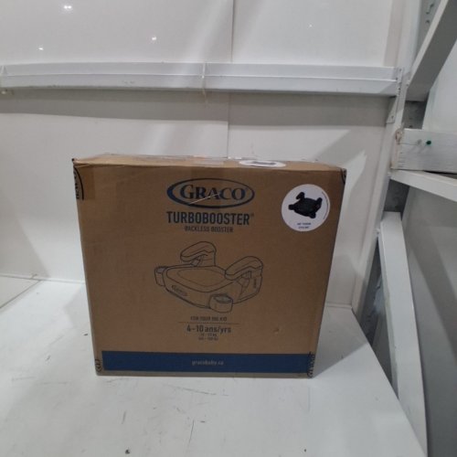 GRACO TURBOBOOSTER BACKLESS BOOSTER SEAT - 40LBS TO 100LBS - BLACK/RED RIO - (MODEL: 2166167) image 5
