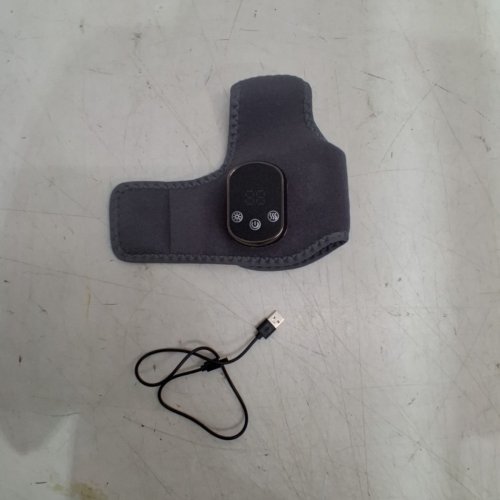 HEATED ANKLE BRACE WRAP - OSFM - GREY image 3