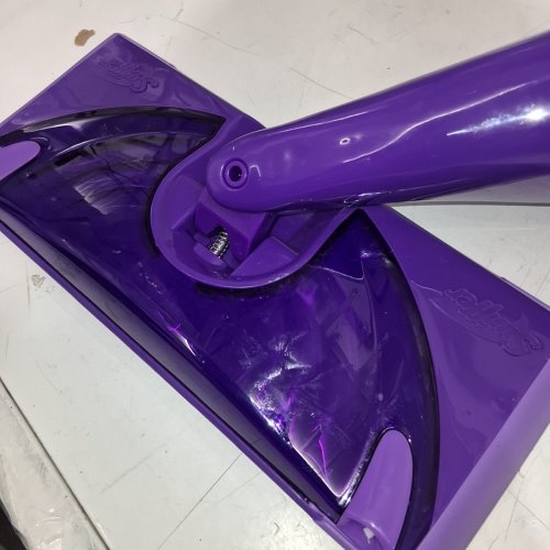 SWIFFER WETJET MOP WITH 5 PADS & CLEANING SOLUTION - PURPLE image 4