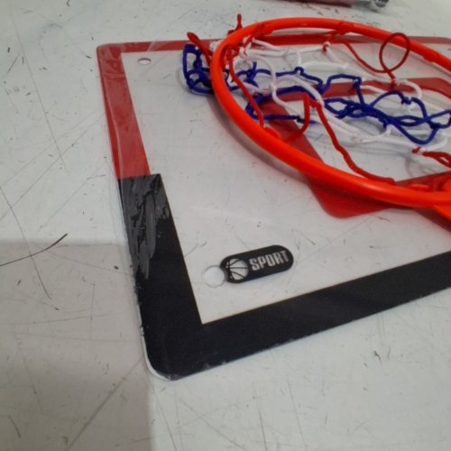 PANGJIFA INDOOR MINI BASKETBALL HOOP WITH BACKBOARD SET - MULTICOLOURED (MODEL : 04354530460312) image 5