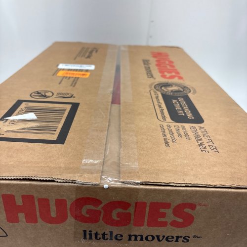 6 (25PK) HUGGIES LITTLE MOVERS DIAPERS - SIZE 4 - WHITE ( TOTAL 150 ) image 2