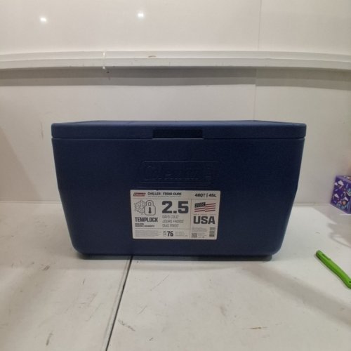 COLEMAN PORTABLE CHILLER CHEST COOLER - 45L - BLUE image 2
