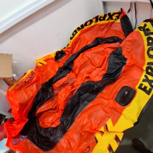 INTEX WET COLLECTION YOUTH EXPLORER 300 INFLATABLE RAFT - 3 PERSON (MODEL:‎ 58332EP) image 2