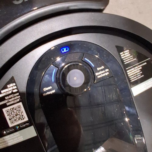 SHARK EZ ROBOT VACUUM WITH ROW-BY-ROW CLEANING FOR CARPETS & HARD FLOORS WITH WI-FI/SMART APP FUNCTION - BLACK (MODEL: RV990CA) image 2