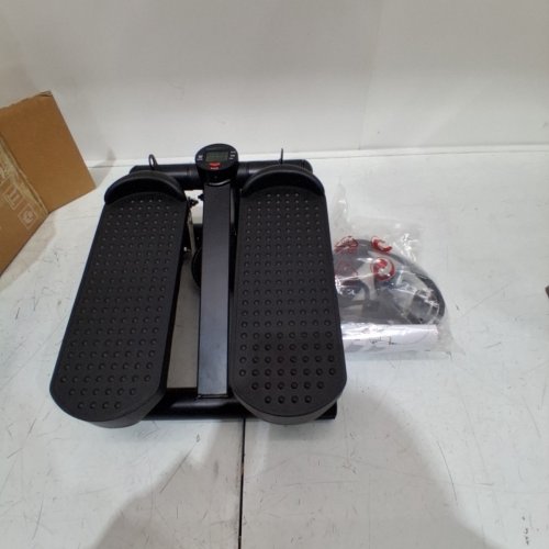 SIMENMAX PORTABLE STAIR STEPPER WITH RESISTANCE BANDS - 300LBS MAX - BLACK (MODEL-TBJ-J01-V2-BK) image 3