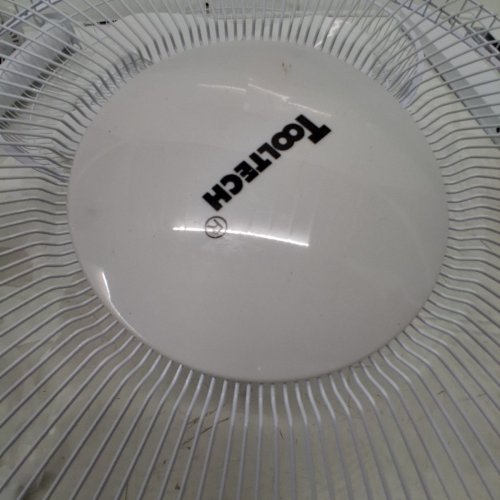 TOOLTECH 3-SPEED OSCILLATING PEDESTAL FAN - 16" - WHITE (MODEL: 100077) image 4
