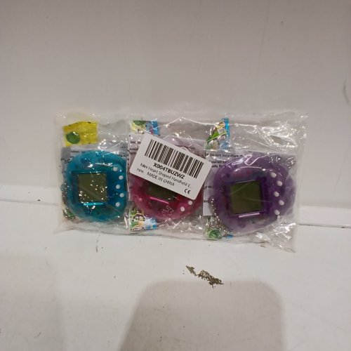 3PK VGEBY ELECTRONIC DIGITAL PET TOY, VIRTUAL HANDHELD MACHINE - HEART SHAPE - ASSORTED COLORS image 2