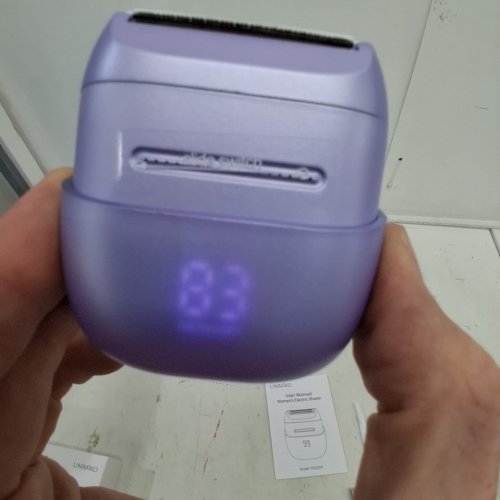 WOMEN'S UNIMIKO SHAVER DUAL-BLADE RAZOR FOR SENSITIVE SKIN - 5W - PURPLE (MODEL: RQ222A) image 2