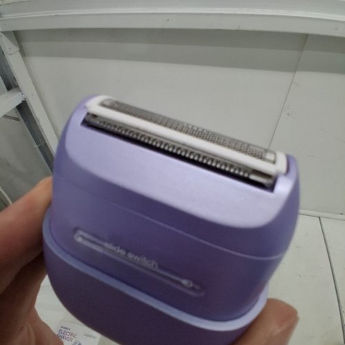 WOMEN'S UNIMIKO SHAVER DUAL-BLADE RAZOR FOR SENSITIVE SKIN - 5W - PURPLE (MODEL: RQ222A) image 3