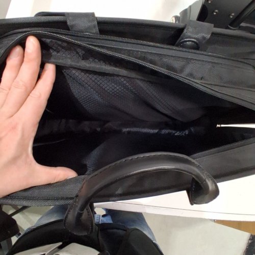 MCKLEIN P SERIES CLINTON WHEELED LAPTOP BAG - 18" X 14.5" X 8.75" - BLACK (MODEL: 58445) image 6