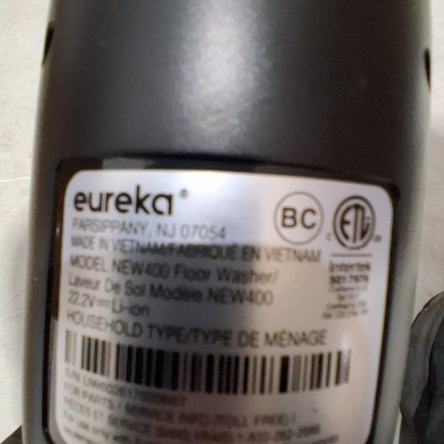 EUREKA CORDLESS MULTI-SURFACE WET/DRY VACUUM & MOP COMBO - BLACK (MODEL: NEW400C) image 3