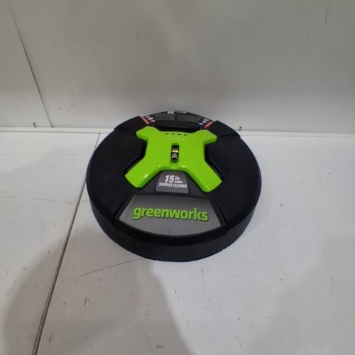 GREENWORKS SURFACE CLEANER - 15" - GREEN/BLACK (MODEL: 5203502CAVT) image 2