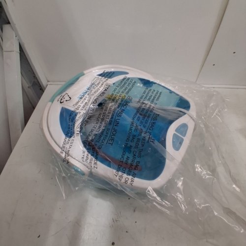 HOMEDICS SHOWER BLISS FOOT SPA - BLUE AND WHITE (MODEL:CP-FB625HB) image 2