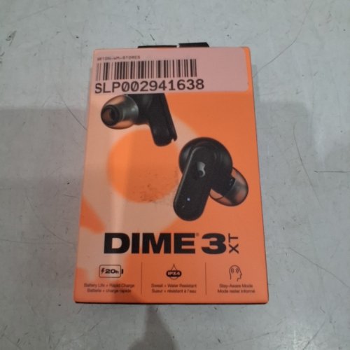 SKULLCANDY DIME 3 XT WIRELESS EARBUDS WITH CHARGING CASE - BLACK (MODEL: S2DGY) image 4