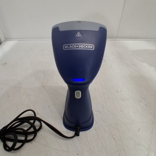 BLACK+DECKER COMPACT GARMENT STEAMER - 110ML - MAUVE/PURPLE (MODEL: HGS012P) image 2