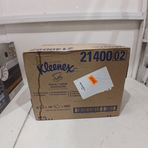 36PK KLEENEX FACIAL 2-PLY TISSUES - 100 PER BOX (MODEL: 2140002) image 2