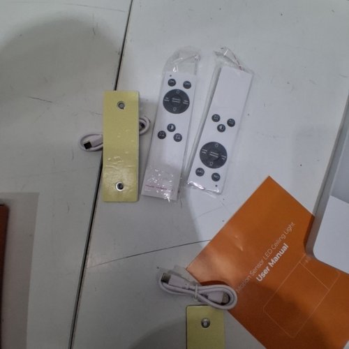 2PK FULEN LED MOTION SENSOR CEILING LIGHT - 5 V 2A - WHITE (MODEL: CL06) image 4