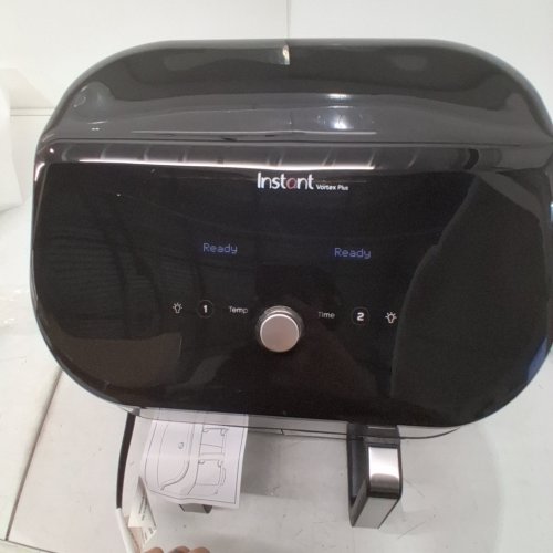 INSTANT VORTEX PLUS XL 8-IN-1 DUAL CLEARCOOK AIR FRYER - 8QT TOTAL CAPACITY - STAINLESS STEEL/BLACK (MODEL: DAF8132SS) image 2