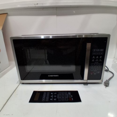 CHEFMAN COUNTERTOP MICROWAVE OVEN - 31 L (1.1 CU. FT) -STAINLESS STEEL (MODEL: RJ55-SS-11-CK-CA) image 6