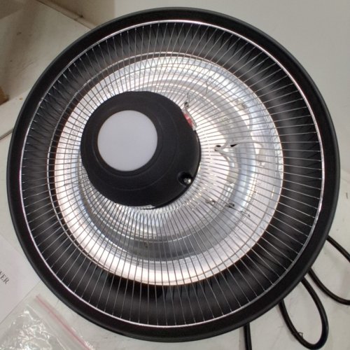 DONYER POWER ELECTRIC OUTDOOR HEATER WITH REMOTE - 1500W - BLACK (MODEL:HCH602) image 4