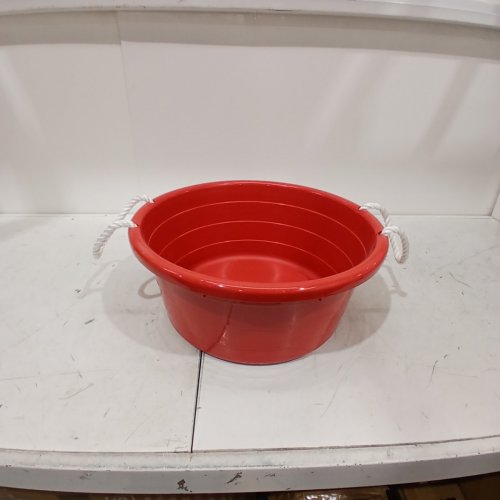 THRESHOLD SMALL ROPE TUB - 1.9 GAL; 7.4" H X 17.4" DIA - RED image 3