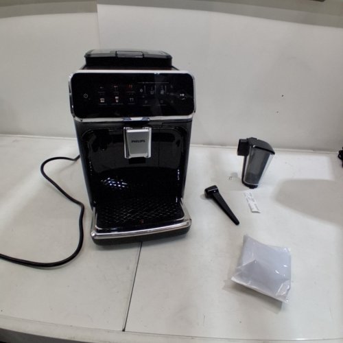 PHILIPS 3300 SERIES ULLY AUTOMATIC ESPRESSO MACHINE WITH LATTEGO MILK SYSTEM AND INTEGRATED GRINDER - GLOSSY BLACK (MODEL:EP3341/50) image 12