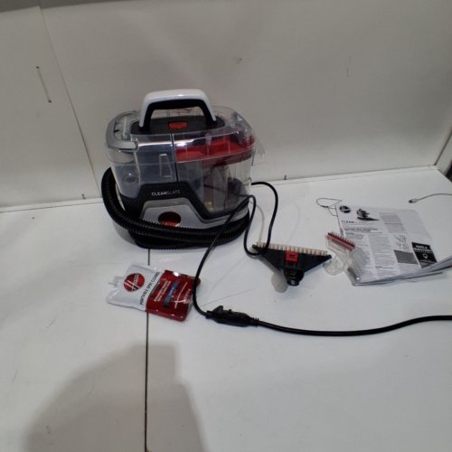 HOOVER CLEANSLATE PLUS PORTABLE CARPET CLEANER - RED/SILVER - (MODEL:FH14050V) image 3