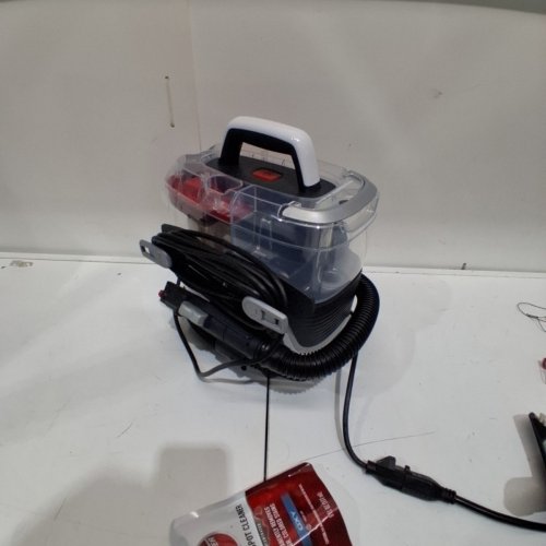 HOOVER CLEANSLATE PLUS PORTABLE CARPET CLEANER - RED/SILVER - (MODEL:FH14050V) image 6