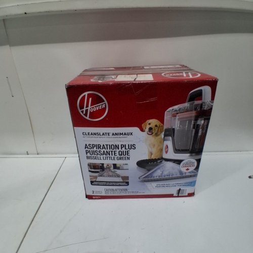 HOOVER CLEANSLATE PLUS PORTABLE CARPET CLEANER - RED/SILVER - (MODEL:FH14050V) image 7