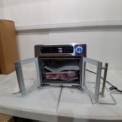 EMERIL LAGASSE FRENCH DOOR MULTI-FUNCTION AIR FRYER TOASTER OVEN - 26QT - STAINLESS STEEL (MODEL:4-00675-02X-VN) image 3