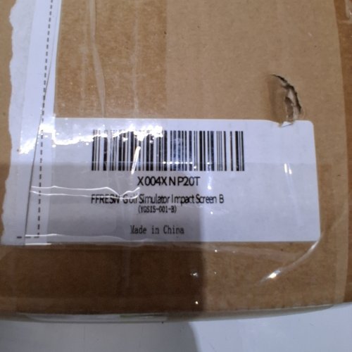 FFRESW GOLF SIMULATOR IMPACT SCREEN - 9FT X 7FT - WHITE (MODEL: YCSIS-C01-B) image 2