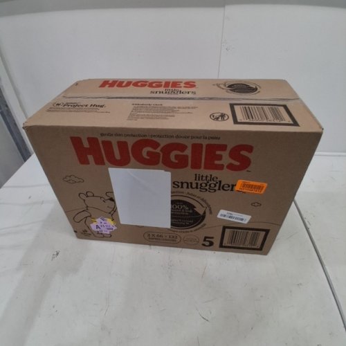 132PK HUGGIES LITTLE SNUGGLERS GENTLE SKIN PROTECTION DIAPERS - SIZE 5 - WINNIE THE POOH image 2