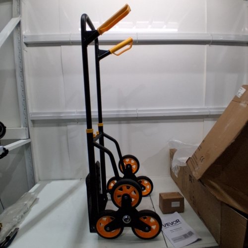 HEAVY DUTY FOLDABLE HAND TRUCK/DOLLY STAIR CLIMBING CART - YELLOW/BLACK image 5