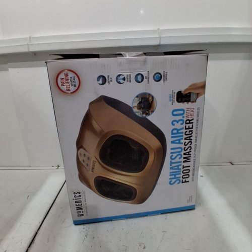 HOMEDICS SHIATSU AIR 3.0 WITH HEAT FOOT MASSAGER - BRONZE (MODEL: FMS-352HJ-CM) image 4