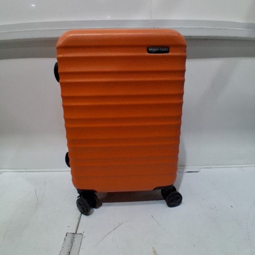 AMAZON BASICS HARDSIDE CARRY-ON LUGGAGE - 21" - BURNT ORANGE (MODEL: LN20164-22) image 2